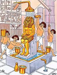 By 2500 B.C. the Egyptians had managed to create masterful drainage.